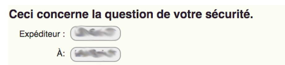 Titre du mail
